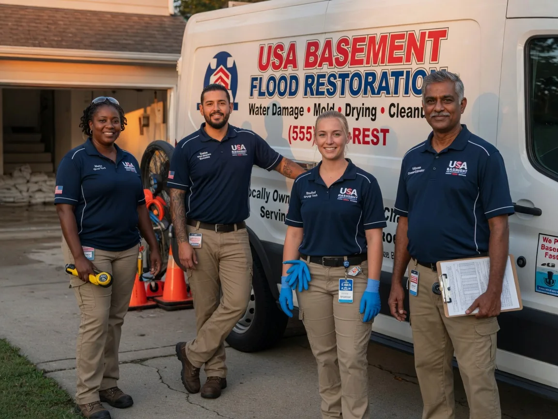 Basement Flood Cleanup company in California City, CA